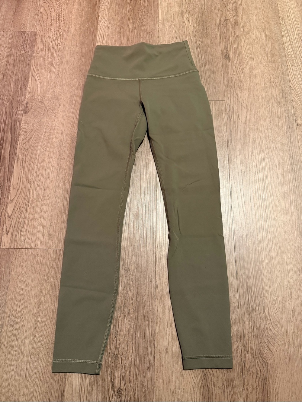 lululemon athletica wunder train Army Green High-Rise Leggings